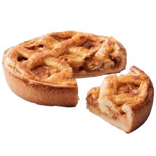 Verse ambachtelijke roomboter appeltaart